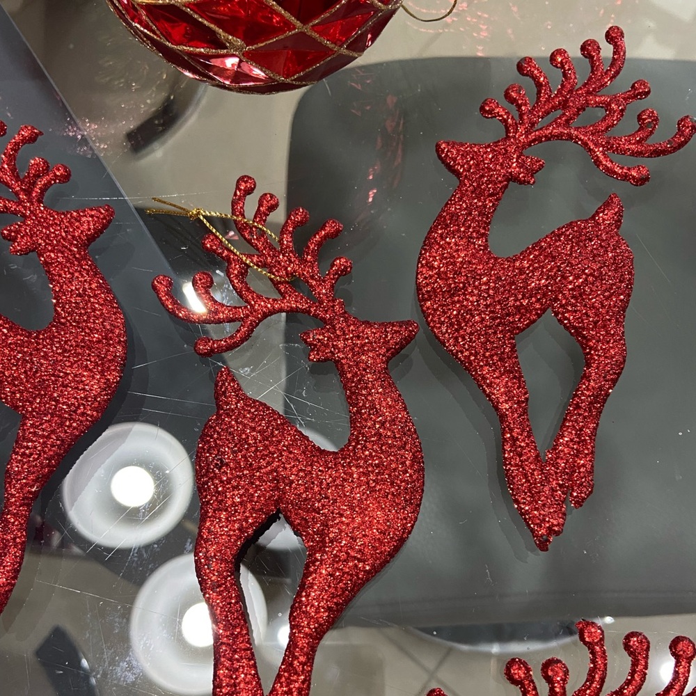 🔴 Christmas tree ornaments (17 in total) - Picture 12 of 16
